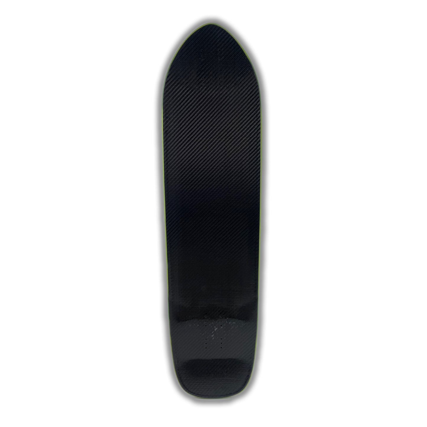 Katana - Black Carbon Bottom - Black Top - Yellow Urethane Rail